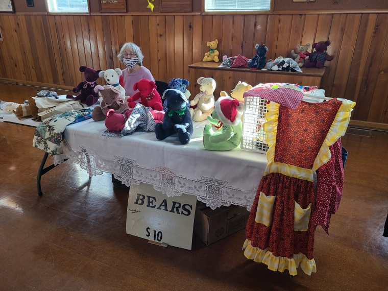 Judy's Bears, Baked Goods, and Clothing